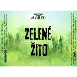 Minipivovar Na Vyhlídce - 12°ZELENÉ ŽITO 2025 1l pet 4,5% alc. - Beer Butik