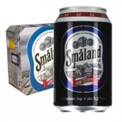 Småland Premium Lager 5,2% 24 x 330ml - discandooo