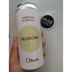 Pivovar Obora Blonďák