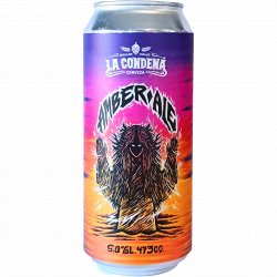 Cerveza La Condena Amber Ale 5.0º G.L. 473cc - Cervezas del Sur