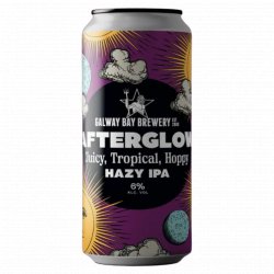 Galway Bay- Afterglow Hazy IPA 6% ABV 440ml Can - Martins Off Licence