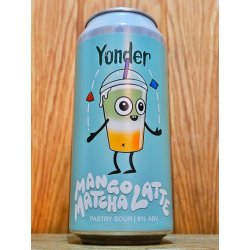 Yonder Brewing Mango Matcha Latte