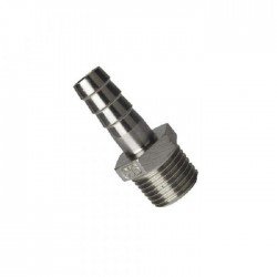 Conector INOX (13 mm x 12 BSP) - La Cabaña del Cervecero