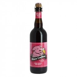 RINCE COCHON ROUGE Bière Rubis 75 cl - Calais Vins