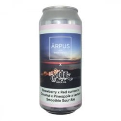 Ārpus Brewing Co. Ārpus X Xul Beer Co Strawberry X Red Currant X Coconut X Pineapple X Lemon Smoothie Sour Ale