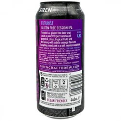 Siren Craft Brew Siren Futurist (Session IPA) - Beer Shop HQ