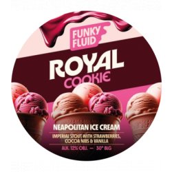 Funky Fluid - Royal Cookie: Neapolitan Ice Cream - 20L keg - Hopping Borders