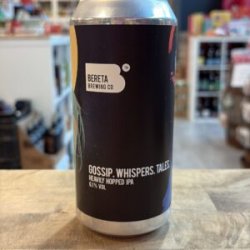 Bereta Brewing Co. Gossip. Whispers. Tales.