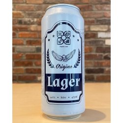 4 Origines. Origine Lager 473ml - Beau Dégât