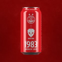 Fierce 1983 LAGER (AFC COLLAB) - Fierce Beer