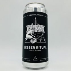 Holy Mountain Lesser Ritual Hoppy Pilsner Can - Bottleworks