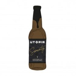 UTOPIA Serenity. Oatmeal Imperial Stout Aged in Cognac Barrels 0.33L - Rebrew