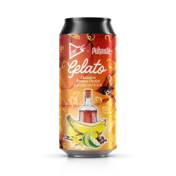 Funky Fluid Gelato: Dekadent Banana Parfait 500ml - Funky Fluid