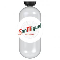 San Miguel 5% Lager DraughtMaster 20ltr PET Keg - Liquor Library