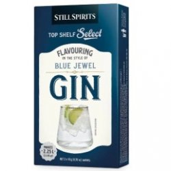 Saborizante Top shelf select Blue Jewel Gin - El Secreto de la Cerveza