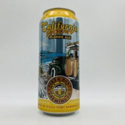 Pizza Port California Honey Blonde Ale Can - Bottleworks