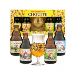 CHOUFFE DISCOVERY PACK WGLASS 11oz 4PK BOTTLES - Schaefer’s