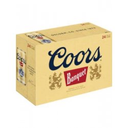 COORS BANQUET LAGER 12oz 24PK LOOSE CANS - Schaefer’s