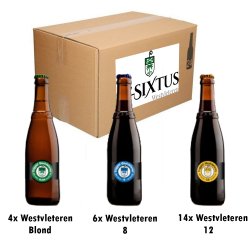 Abdij St-Sixtus Westvleteren mixdoos 24 flessen - úw topSlijter (t Bockje Bathmen)