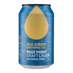 Big Drop Reef Point - Non Alcoholic Lager Can - Dry Drinker