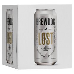 Brewdog Lost Lager 4x440ml Can - Fountainhall Wines