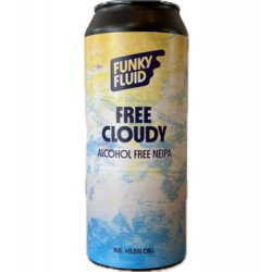 Funky Fluid Free Cloudy 0.5% 500ml - Bierwinkelier