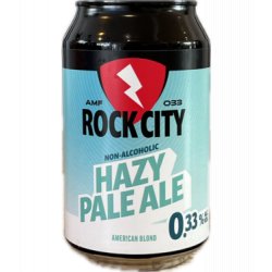 Rock City Brewing Rock City Hazy Pale Ale Non-Alcoholic 330ml - Bierwinkelier