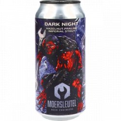 De Moersleutel Dark Night Hazelnut Praline Imperial Stout - Drankgigant.nl