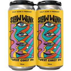 Half Acre Slow Wink West Coast IPA 16oz can - Bine & Vine