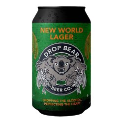 Drop Bear New World - Non Alcoholic Lager - Dry Drinker