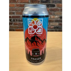 4 Origines. Fraser - West Coast IPA - Beau Dégât