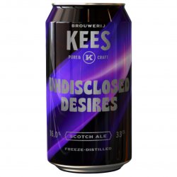 Brouwerij Kees - Undisclosed Desires - Left Field Beer