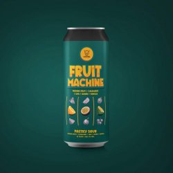 Monsters Fruit Machine 5: Passionfruit, Calamansi & Vanilla 500ml - Funky Fluid