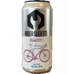 De Moersleutel Moersleutel Blueprints Bicycle 440ml - Bierwinkelier