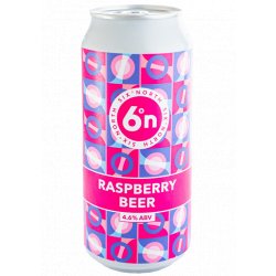 Six Degrees North Raspberry Beer 440ml - Inverurie Whisky Shop