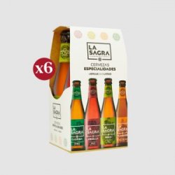 Packs LA SAGRA Especialidades 6 packs 4 botellas 33 cl - La Sagra