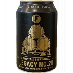 Frontaal Brewing Co Frontaal Legacy No. 20 330ml - Bierwinkelier