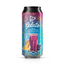 Funky Fluid - Gelato: Mango Shake - 5.5% Mango & Blueberry Sour - 500ml Can - The Triangle