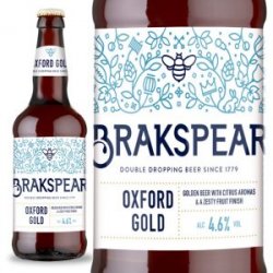 Brakspear Oxford Gold Bottles 8 x 500ml - Marston’s Brewery