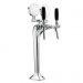 Columna Giotto Bynight con luz LED - 2 salidas sin grifo 