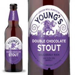 Young’s Double Chocolate Stout Bottles 8 x 500ml - Marston’s Brewery