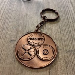 Marston’s Three Barrels Keyring - Marston’s Brewery