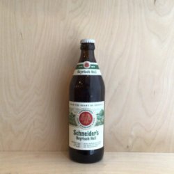 Schneider’s Helles Lagerbier - The Good Spirits Co.