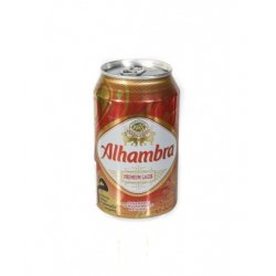 Alhambra premium lager lata 33 cl - Cervetri