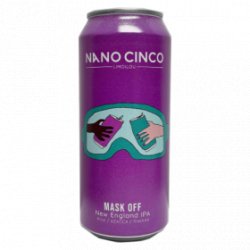 Nano Cinco Nano Cinco - Mask Off - 6.6% - 47.3cl - Can - La Mise en Bière