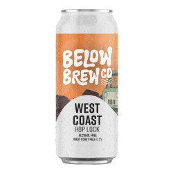 Below Brew Co West Coast Hop Lock - Low Alcohol IPA - Dry Drinker