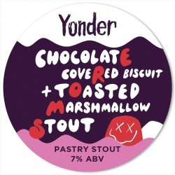 Yonder Brewing Smore: Chocolate Covered Biscuit + Toasted Marshmallow Stout