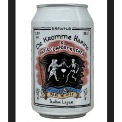 De Kromme haring Papi Pils 330ml - Bierwinkelier