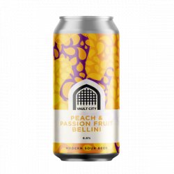 Vault City Peach & Passion Fruit Bellini - Craft Central