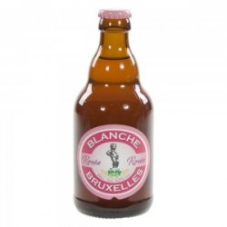 Blanche de Bruxelles rosee  33 cl   Fles - Thysshop